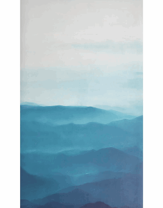 Antypoślizgowa mata do jogi PU FOGGY HILLS 4mm