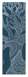 Antypoślizgowa mata do jogi z mikrofibry HOLLY TREE 3mm