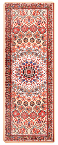 Podróżna | antypoślizgowa mata do jogi PERSJA TRAVEL 1mm + torebka