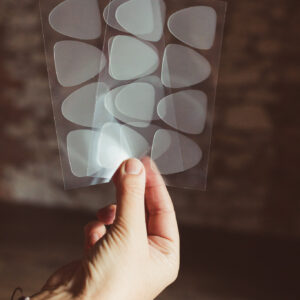 PLASTRY MIMICZNE NA CZOŁO I KURZE ŁAPKI – 40 przezroczystych plastrów mimicznych