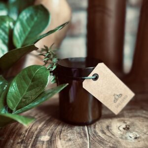 Świeca Sojowa hand made Drzewo Sandałowe